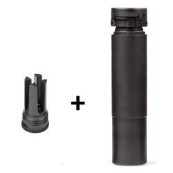 Silencieux Ase Utra Jet-Z CQB-Borelock - 5.56 / 223 + Cache flamme 1/2x28