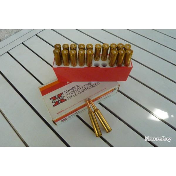 20 Balles 264 Winchester magnum 140 gr. Winchester Power-Point