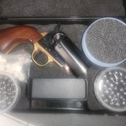 Pepperbox cal.36 PIETTA. NEUFEnsemble Malette Boulet/Grenaille/bourre