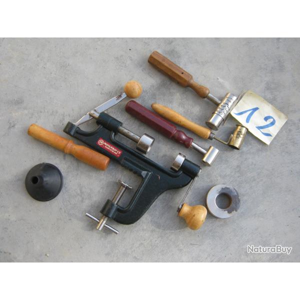 LOT SERTISSEUR MANUFRANCE CAL 12
