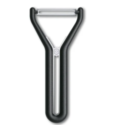 Victorinox 6.0982.3 &Eacute;lucheur Nova-Y, droit, deux tranchants, noir, bo&icirc;te cadeau