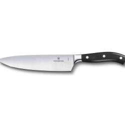 Victorinox Grand Ma&icirc;tre Couteau de Chef 20 cm - Lame Forg&eacute;e en Acier Inoxydable, Manche Ergonomique 