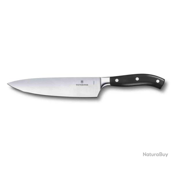 Victorinox Grand Ma�tre Couteau de Chef 20 cm - Lame Forg�e en Acier Inoxydable, Manche Ergonomique 
