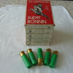 CARTOUCHES 16/70 DOUILLE PLASTIQUE