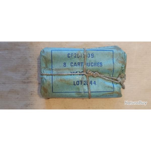 paquet de 8 cartouches lebel mod�le 1932 N (FR)