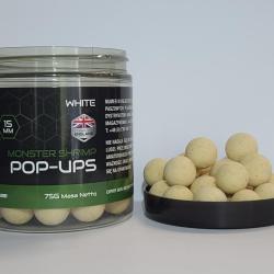 BOUILLETTES MONSTER SHRIMP POP UPS BLANC/CREME15MM 75G