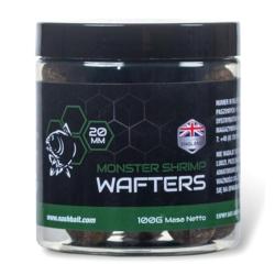 BOUILLETTES NASH MONSTER SHRIMP WAFTER 20MM 100G