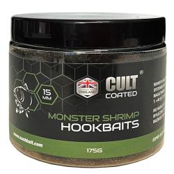 BOUILLETTES NASH MONSTER SHRIMP CULT COATED HOOKBAITS 20MM