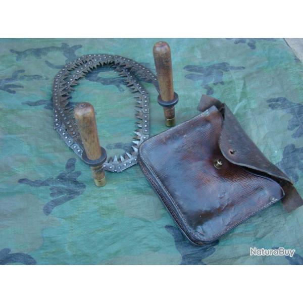 Scie pliante poilu tranch�e ww1