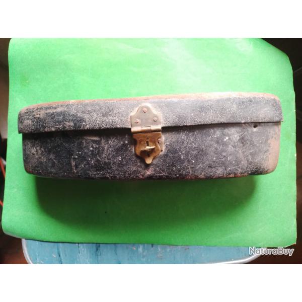ancienne cartouchiere epoque  napoleon III pour cartouche a broche cal 12