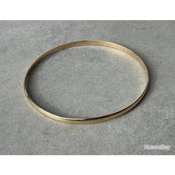 Jonc en or 18 carats - 20 cm - 9,44 g - bracelet