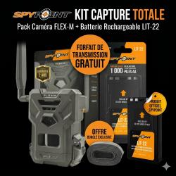 SPYPOINT FLEX-M | Batterie LIT-22 | L'Excellence de la Surveillance Territoriale : Le Pack Prestige