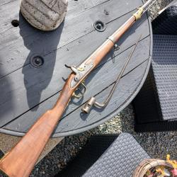 Mousqueton AN IX transform&eacute; &agrave; percussion