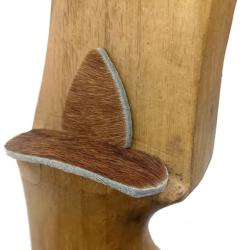 Repose-fl&egrave;che auto-adh&eacute;sif en cuir (Arc traditionnel Longbow ou recurve) (4)