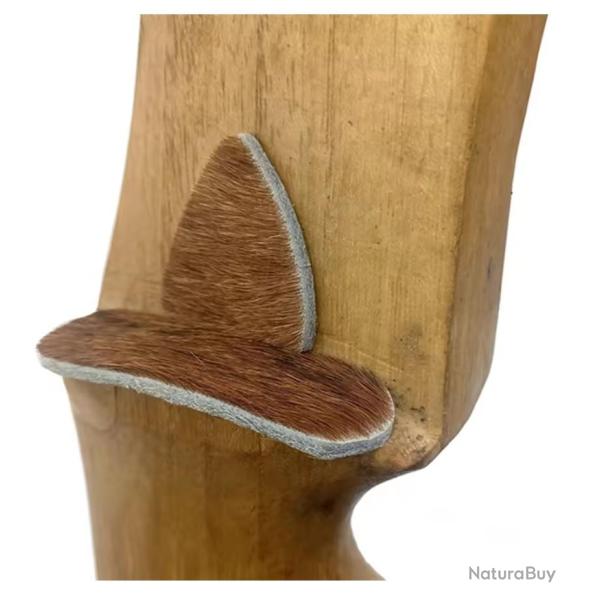 Repose-fl�che auto-adh�sif en cuir (Arc traditionnel Longbow ou recurve) (4)