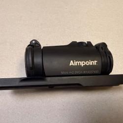 Point Rouge Aimpoint Micro H2 2MOA embase Browning Bar Winchester SXR Benelli Argo Endurance