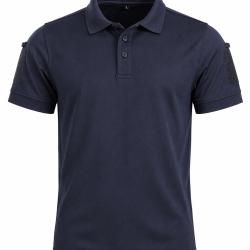 Polo tactique QUICKDRY Bleu