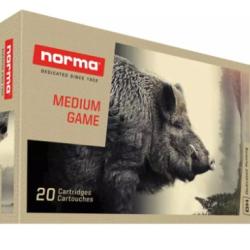 Munitions NORMA cal.9.3x62 ppdc 285gr 18.5g par 20