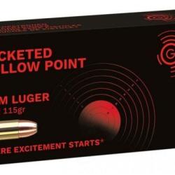 GECO 9X19 JHP 115gr (t&ecirc;te creuse)
