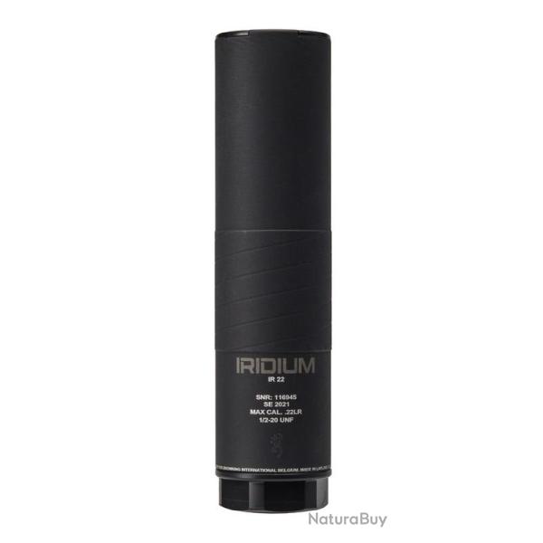 Mod�rateur de son IRIDIUM IR.22 cal 22 lr filetage 1/2 x28