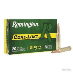 LOT MUNITIONS REMINGTON 7RM CORE LOKT 175GR X20