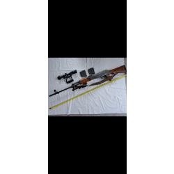 Vends carabine zastava 76 cal 8.57is &agrave; r&eacute;p&eacute;tition manuelle/Cat C.