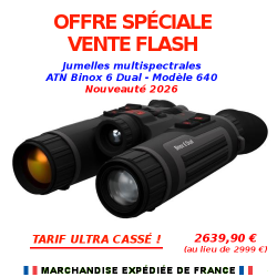 VENTE FLASH Jumelles Multispectrales PRO ATN BINOX 6 DUAL Capteur 640 JOUR NUIT CREPUSCULE THERMIQUE