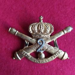 insigne de coiffure d'artillerie belge