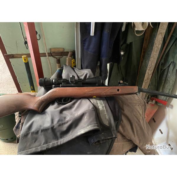 Carabine � air comprim� GAMO hunter 440 as cal.4.5 19.9j + lunette + 3-9x40wr