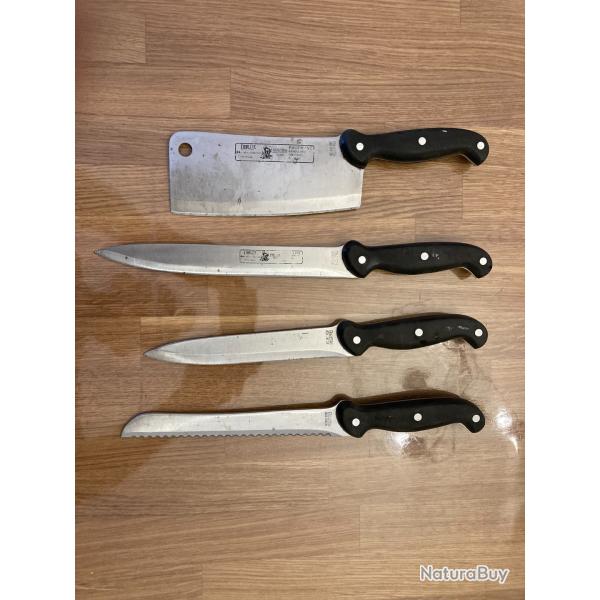lot de 4 couteaux de cuisine