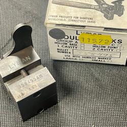 Moule Lyman 358495AM pour 38 357 Wadcutter 148gr