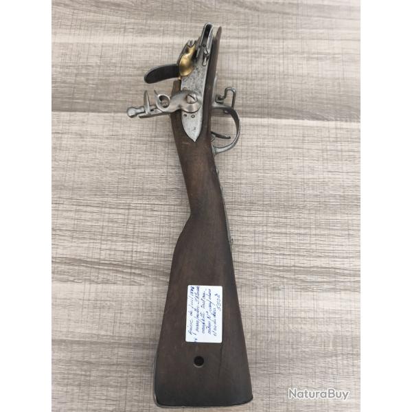 Arri�re de fusil 1777