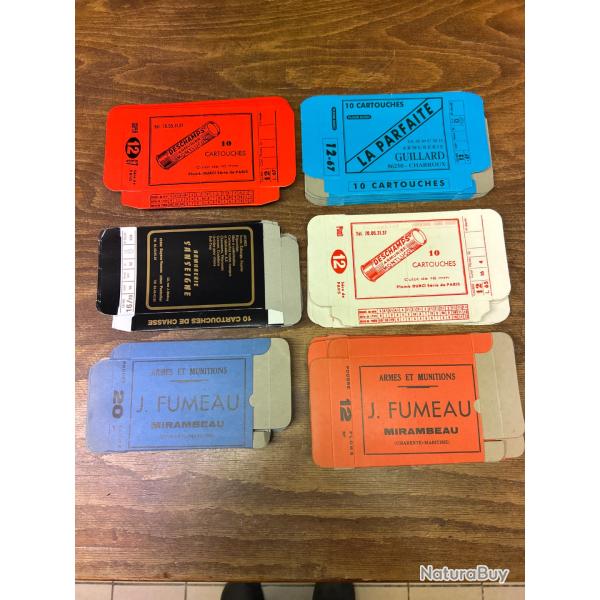 60 Bo�tes de cartouches vides lot 2