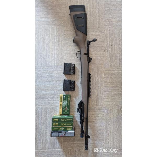 carabine Savage model 11 "scout" + munitions