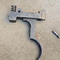 Queue de d&eacute;tente de Mauser 98k k98 sans num&eacute;ro,  WaA 77