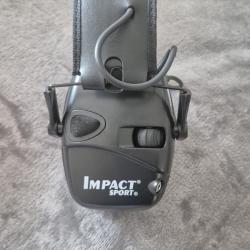 Casque antibruit &eacute;lectronique Impact Sport