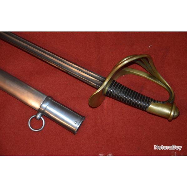 SABRE DE DRAGONS MOD.1854-CRIMEE-ITALIE-MEXIQUE-GUERRE DE 1870/1871.SABRE FRENCH DRAGON CAVALRY.1854