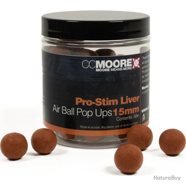 CCMOORE PRO-STIM LIVER AIR BALL POP-UP 15MM CCMOORE