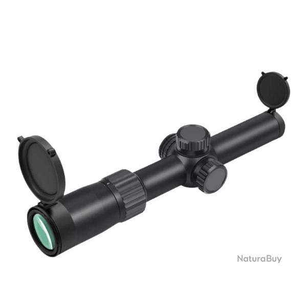 Lunette de Vis�e 1-4x24 R�ticule Lumineux 11 Niveaux Tube 30mm �tanche Antibu�e Chasse Tir