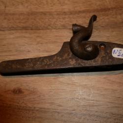 Platine gauche de fusil &agrave; percussion n&deg;26