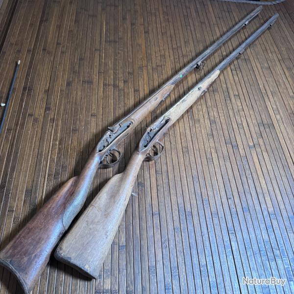 PIECES DE FUSIL JUXTAPOS�S