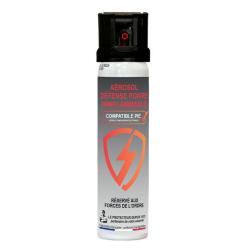 A&eacute;rosol anti-agression ininflammable - Gel poivre .75 ML