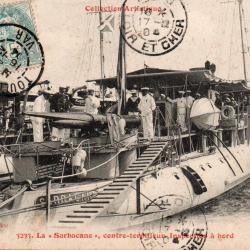 Carte Postale Ancienne - Le sous-marin Sarbacane -N&deg;7854