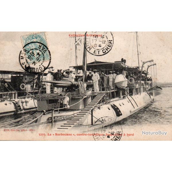 Carte Postale Ancienne - Le sous-marin Sarbacane -N�7854