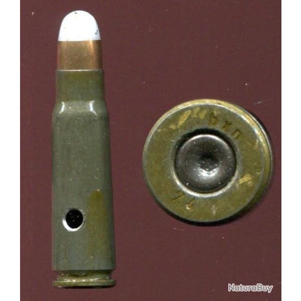 7.62 x 39 Kalashnikov CZ - tir r�duit balle arrondie pointe blanche