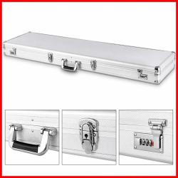 Grande mallette fusil aluminium - Robuste  134 cm x 35 cm x 12 cm (Port gratuit)