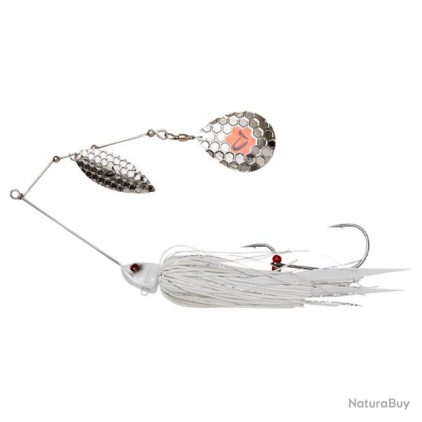 LEURRE DA'BUSH SPINNERBAIT 14CM 21G - WHITE SILVER - SAVAGE GEAR