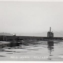 Carte postale SOUS-MARIN SULTANE -N&deg;7859