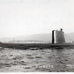 Carte Postale SOUS MARIN MINERVE -N&deg;7861