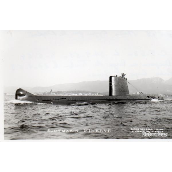 Carte Postale SOUS MARIN MINERVE -N�7861